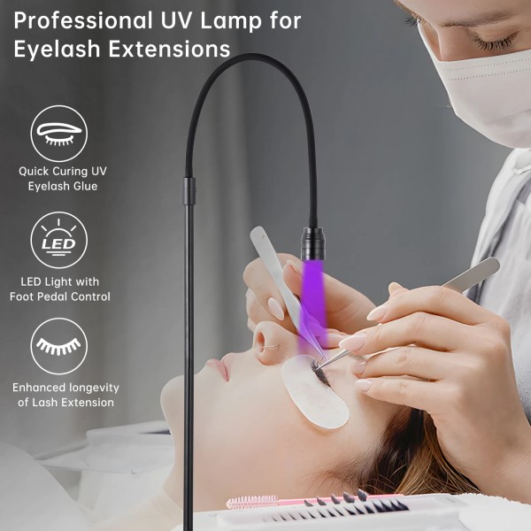 PROV 67-inch Lash Light for Techs, LED for Extensions, Beauty,