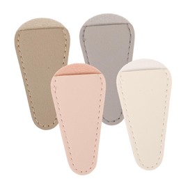 Healeved 8pcs Cuticle Scissor Protector Pu Covers for Manicure Pedicure Tools Versatile Nipper Sleeves for Home Salon Use Easy to