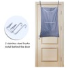 Space Saving Laundry Organizer -AUMA Over The Door Hanging Laundry