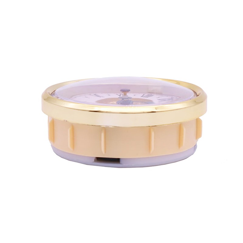 SIPYTOPF 3.1 Inch/ 80 mm Roman Numeral Clock Insert (Gold)