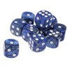 Yiotfandoll 10PCS Polyhedral Dice D6 Dice 16mm Acrylic Dice Game