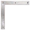 Gah-Alberts 313098 Angle Plate Corner Bracket Raw Steel D x