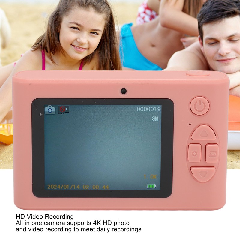 4K Digital Camera 48MP HD 16X Digital Zoom Autofocus Portable
