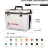 ENGEL 13QT Leak-Proof, Air Tight, Hard Sided Cooler / Lunchbox