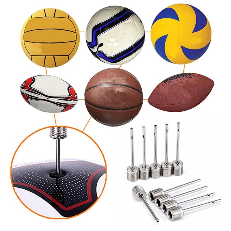 100 Pack Basketball Pump Needles Ball Pump Inflation Needles Air