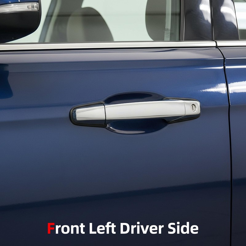 AggAuto Exterior Door Handle, Front Left Side Compatible with Chevy