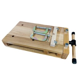 Portable Hard Woodworking Vise for Workbench, Desktop Woodworking Table with G-Type Fixing Clips & 4 Metal Limit Blocks, Ideal for Home, Woodworking Studios, Wood Processing