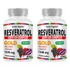 Combo Duo Resveratrol Anti-ox Complex Gold | 90 Cápsulas Sin