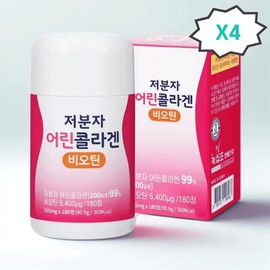 Noksipcho Life Health Greensipcho Low Molecular Collagen Young Collagen 180 tablets, 4 units (24 months supply) / 녹십초 저분자콜라겐 어린콜라겐 180정 4개 24개월분
