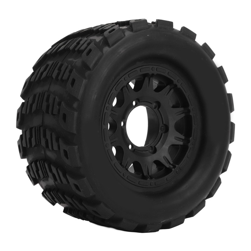 4 Pcs 1/10 RC Snow Tires Set with Wheels Strong