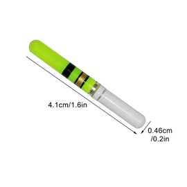 Float Tail Light Stick, 10pcs Luminous Glowing Float Tail Led Light Stick Night Fishing Float Indicator Fishing Tackle Tail Bobber Fishing Floats