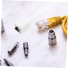 Mikinona Compact Ethernet Adapter Connector Female to Female Coupler for