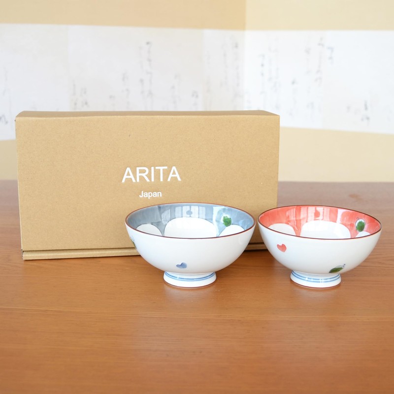 Couples Rice Bowls, Present, Rice Bowls, Pair, Gift Box, Stylish,