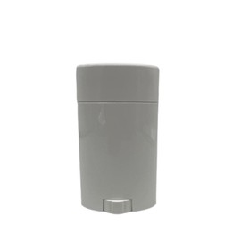 Deodorant Container Oval Empty 2.65oz/30ml - Twist-Up Refillable Plastic Tube for DIY Deodorants, Pack of (5) by Yellow Brick Road