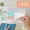Small Desk Calendar 2026-2027 - Standing Flip Desk Calendars 2026,