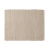 MUJI MDA15A6A Indian Cotton Hand-Woven Placemat/Light Brown Approx. Width 17.7
