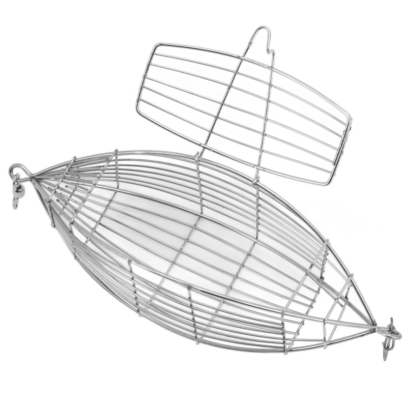 Fishing Bait Cage Stainless Steel Lure Cage Carp Fishing Trap