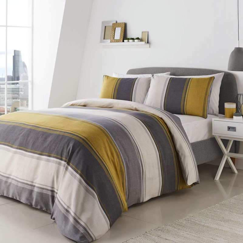 Fusion Duvet Cover and Two Pillow Cases, 52% Polyester /