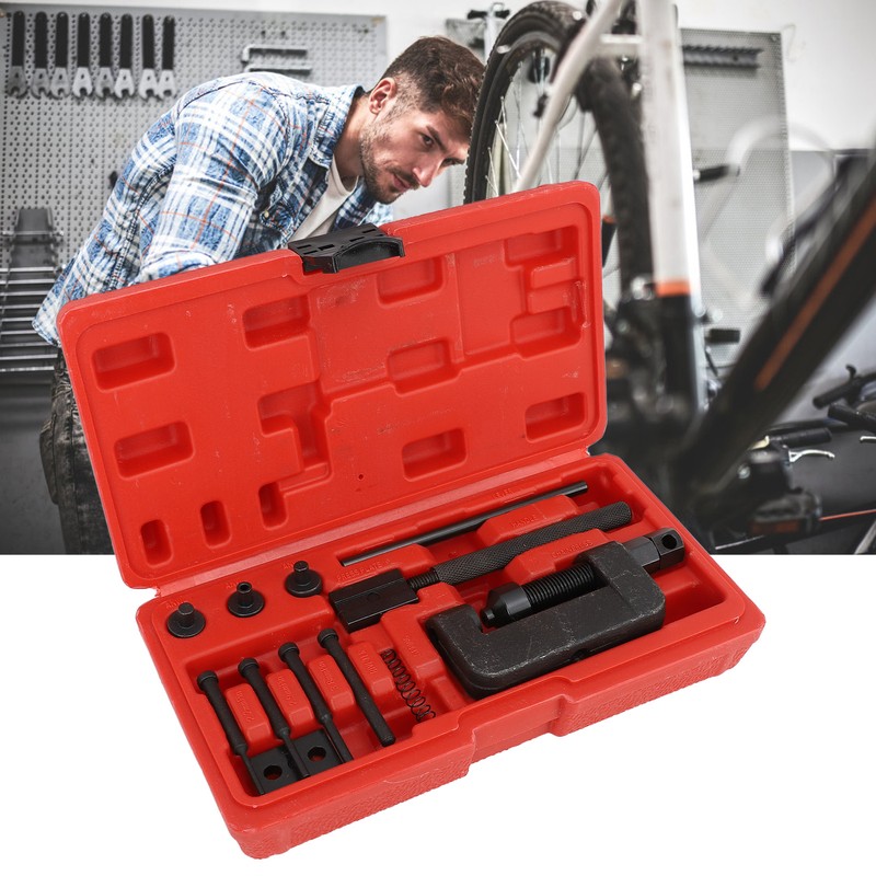 Bike Chain Cutter Tool Carbon Steel Universal Chain Breaker Remover