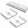 Sintrix Fab 2 x Wall Mount Compatible with Velux Roller