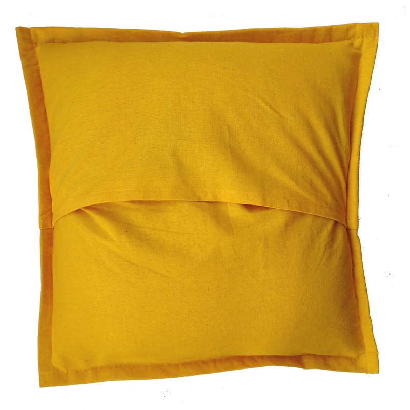 Rastogi Handicrafts Decorative Cotton Cushion Cover Embroidered Patchwork Cushion Cover