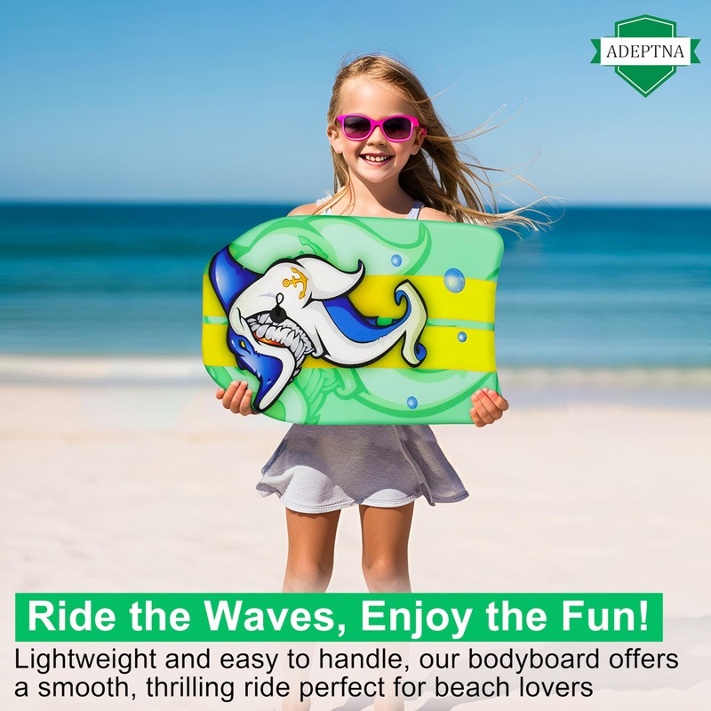 ADEPTNA Graphic Swimming Kickboard for Pool or Beach - Mini