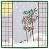 Hamamonsama Cloth (Furoshiki, 19.7 inches (50 cm)), Manryo and Snow