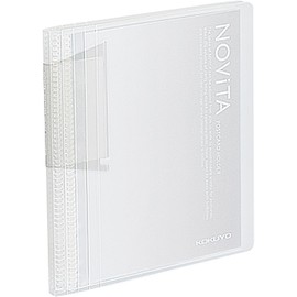 Kokuyo File Postcard Holder, Novita, A6, 60 Pages, Transparent, Hase-N60T