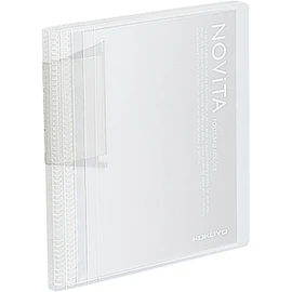Kokuyo File Postcard Holder, Novita, A6, 60 Pages, Transparent, Hase-N60T