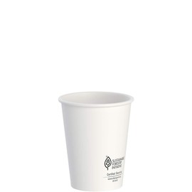 Solo ThermoGuard 8 oz White Insulated Paper Hot Cup, DWTG8W (1,000 Count)