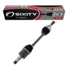 Sixity XT Rear Right Axle compatible with Polaris Ranger 2x4
