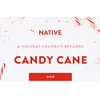 Native Deodorant - Paraben Free Aluminum Free - Candy Cane