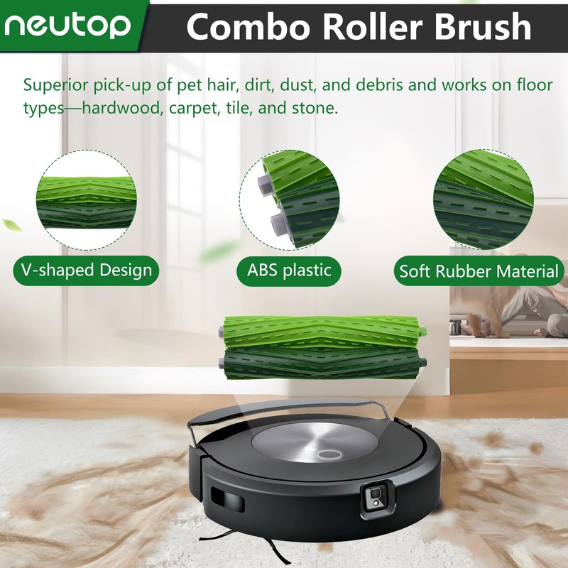 neutop Replacement Accessories Compatible with iRobot Roomba e, i &