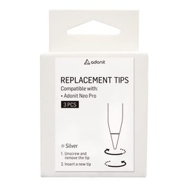 Adonit Neo Pro Replacement Tips 3-Pack(Grey)