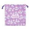 Tees Factory Sanrio SR-5530287KU Flat Drawstring Cloth Kuromi H7.9 x