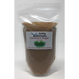 YANKEETRADERS, Demerara Sugar (Unrefined Sugar) ~ 2 Lbs