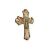 Fratelli Bonella Vintage Cross Made of Religious Wood of the