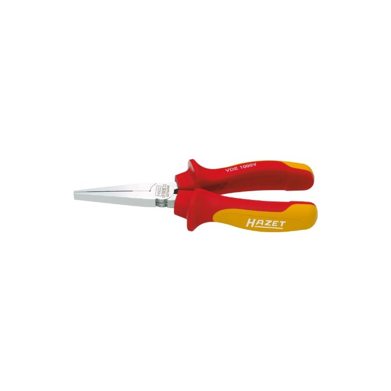 HAZET 1816VDE-22 160 mm VDE Flat Nose Pliers with Protective
