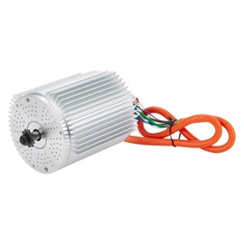 Kunray Electric DC Motor 72V 3000W Motor, Electric Scooter Brushless Motor Max Speed 6700rpm, Electric Dirt Bike Motor Engine, Go Kart Electric Motor with Temperature Sensing