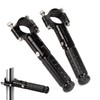 XINGWU 1.25" Foldable Motorcycle Highway Foot Pegs Universal for 32mm