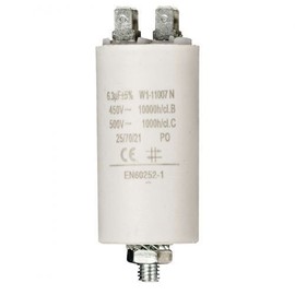 Start-up capacitor for electric motor 450 VAC, 6.3 uF