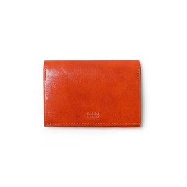 Takeokikuchi Aldo 177622 Business Card Holder, orange