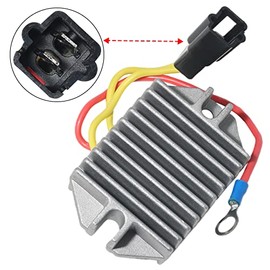 Dobest Voltage Regulator Rectifier 847268 847385 Voltage Regulator Rectifier for Briggs Stratton 543477-0002-J1 for Briggs Stratton 20AMP 27HP 20AMP 31HP 20AMP 33HP 20AMP 35HP Rectifier