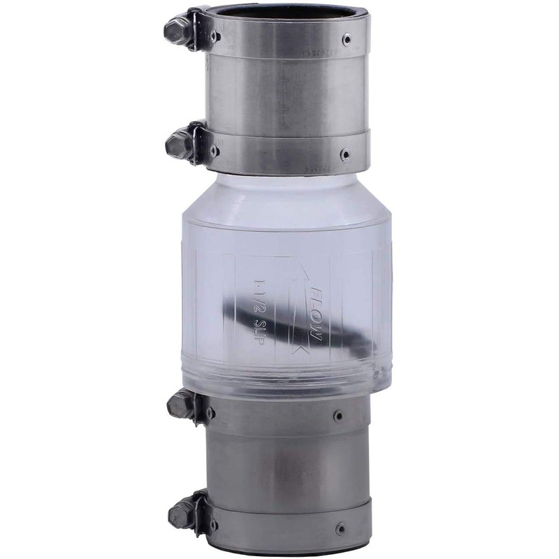 ProCheck Quiet Sump Pump Check Valve With Stainless Steel Vibration