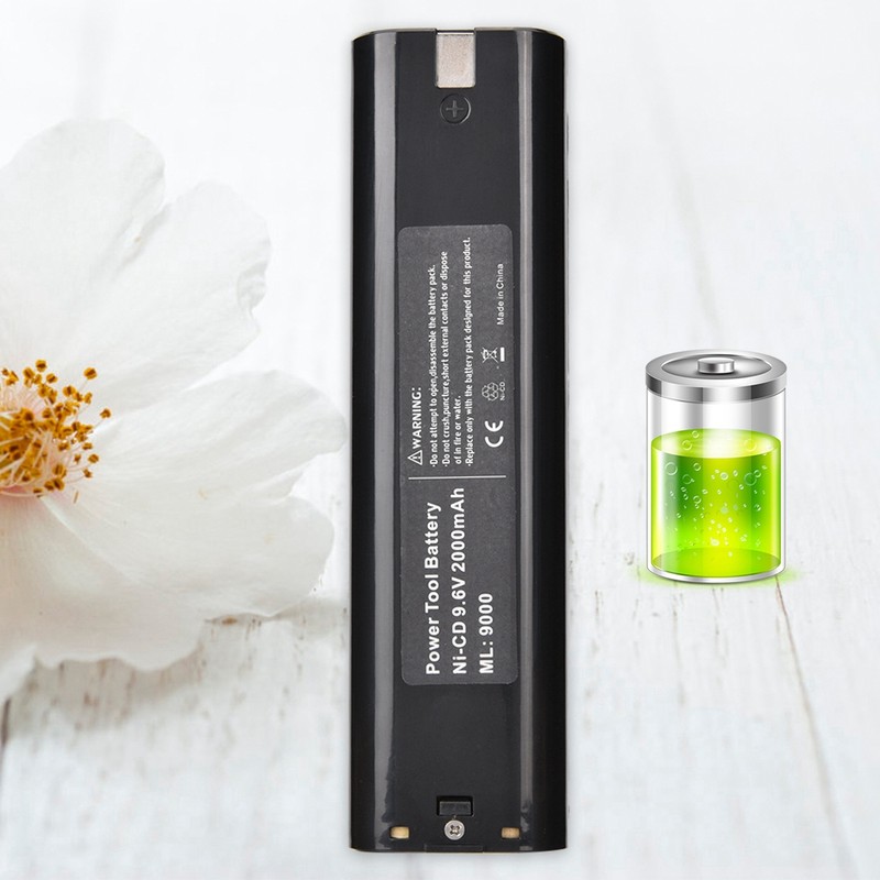 2000mAh Large Capacity Rechargeable Battery for Makita Drill 9.6V Fast