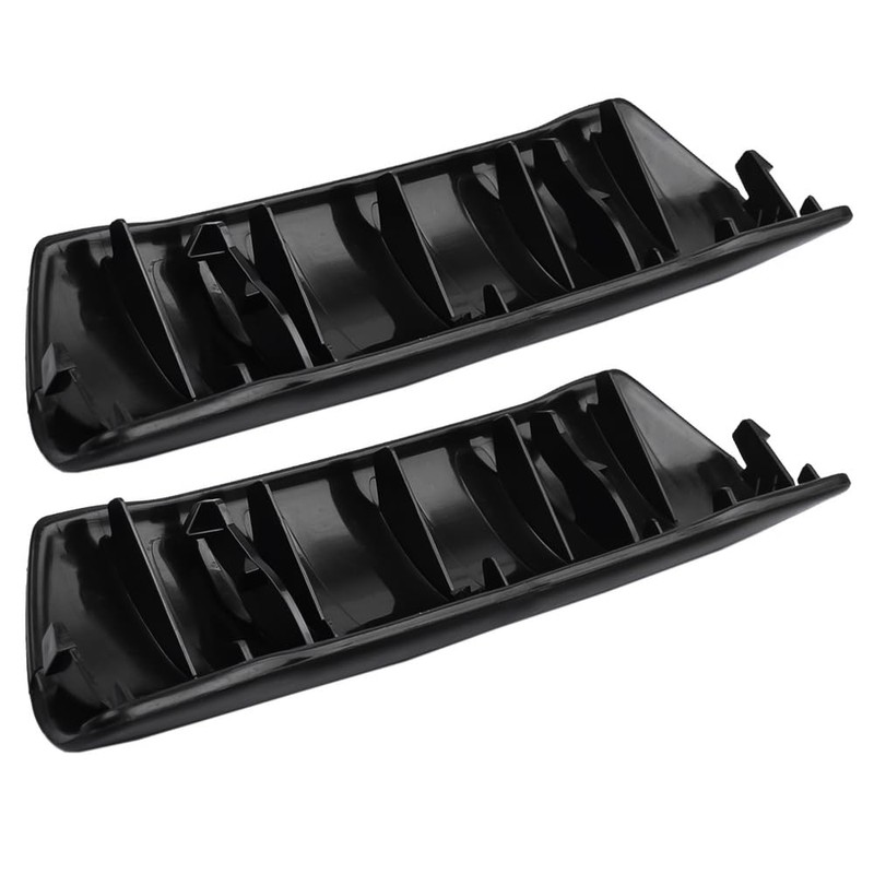 2 Pcs Front Interior Door Grab Pull Handle Inner Black