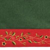 Mr Crimbo 70" Round Christmas Tablecloth Green Red Holly Polyester