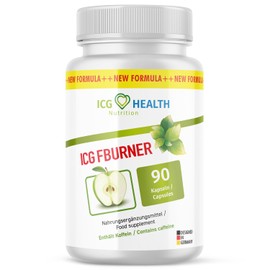 ICG FBURNER Health Nutrition | mit natürlichen Inhaltsstoffen | F Burn für Frau und Mann | 90 Kapseln 1x