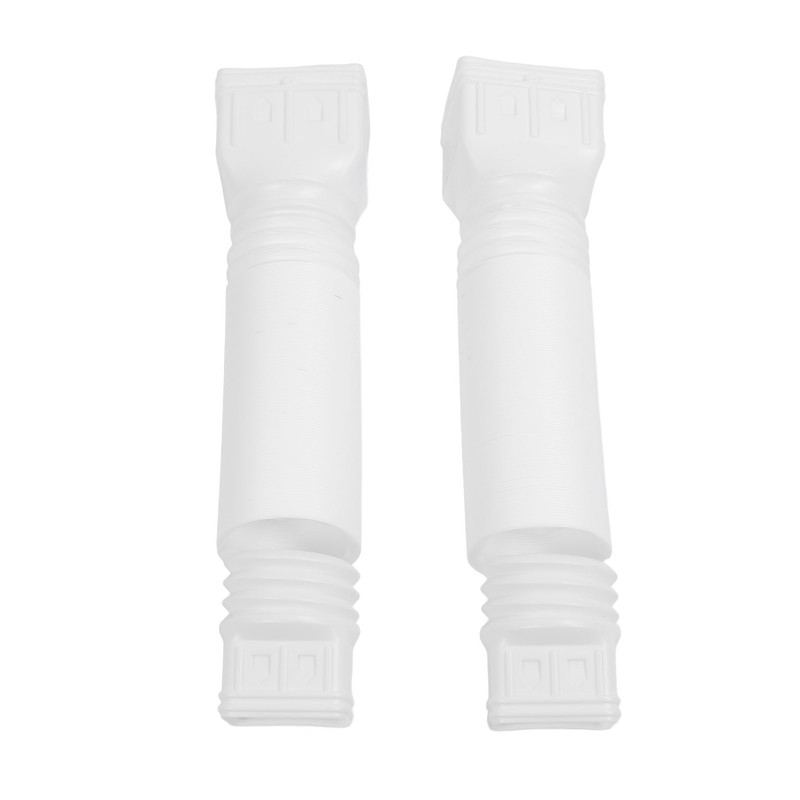 2 Set Gutter Downspout Extension Flexible 21in to 58in Drainage