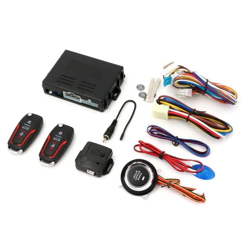 Car Ignition Switch Keyless Entry Remote Starter Engine Push Start